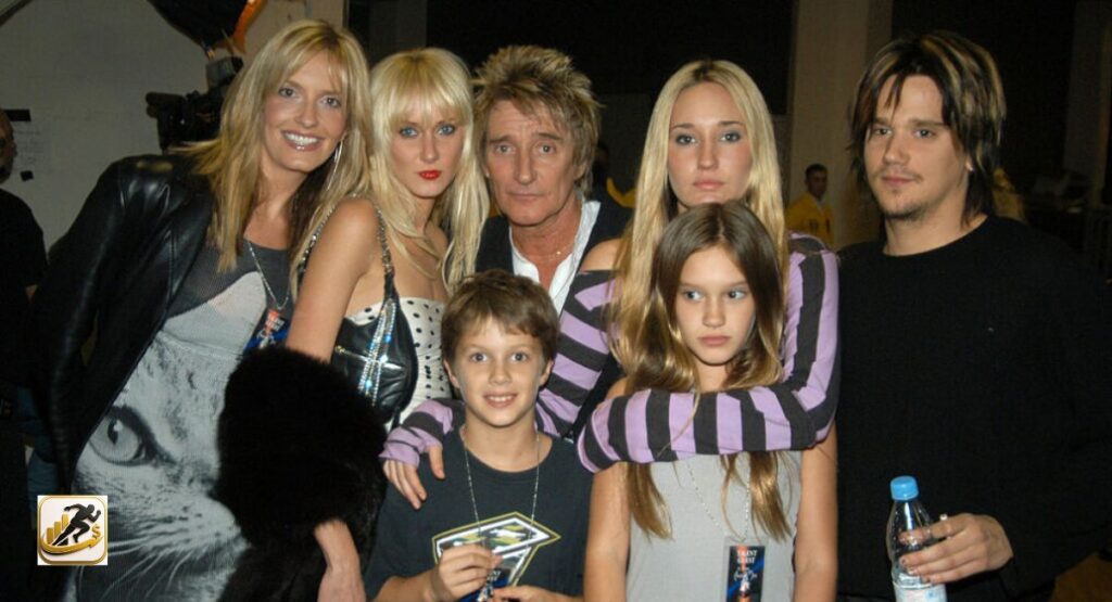 Rod Stewart Family Life, Wife, and Children